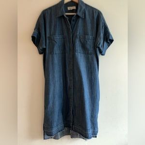 Madewell Chambray Shirt Dress
